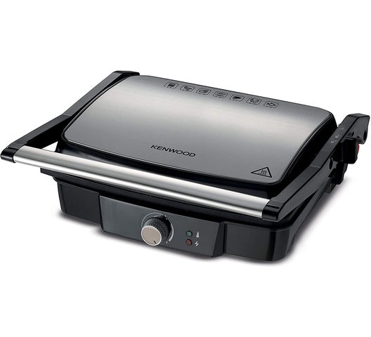 Kenwood HGM30.000SI Health Grill - 2000W, Adjustable Temperature Control