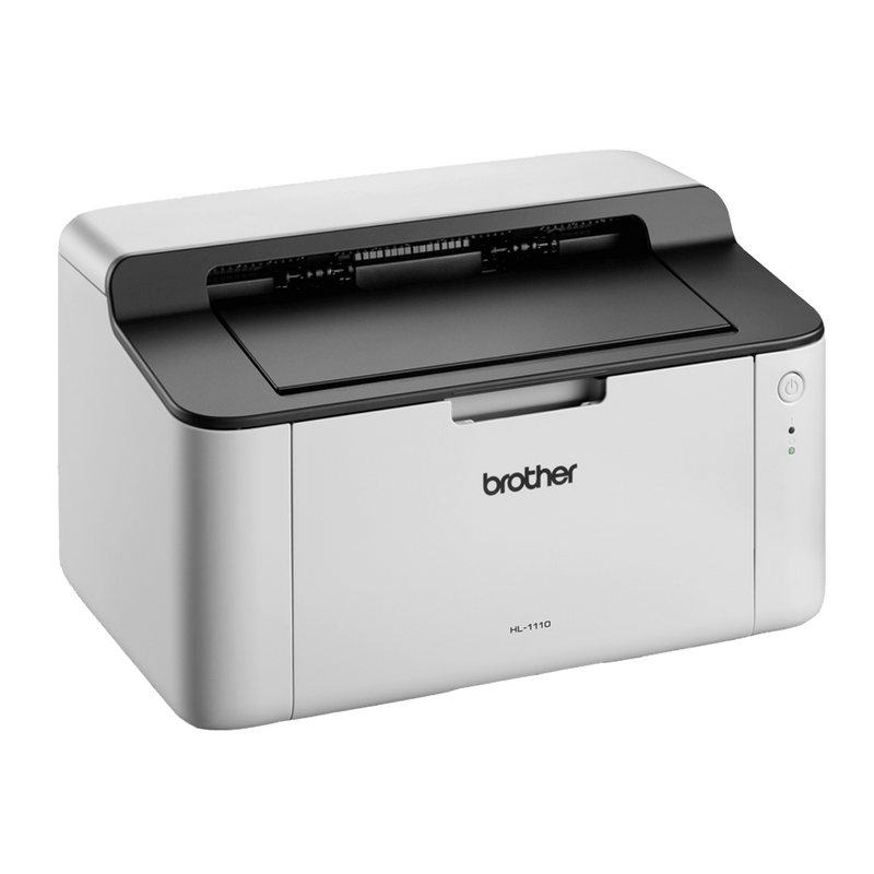 Brother HL-1110 Mono Laser Printer - Single Function, USB 2.0, Compact, 20PPM, A4 Printer, Home Printer