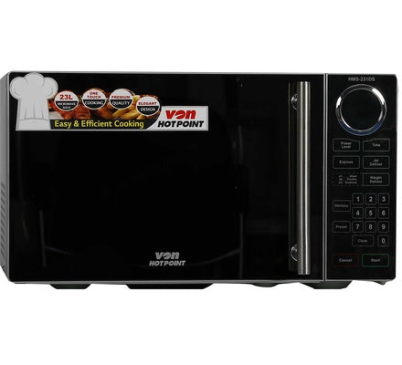 Von VAMS-23DGS 23Liters Solo Microwave Oven - Touch control panel, Digital control