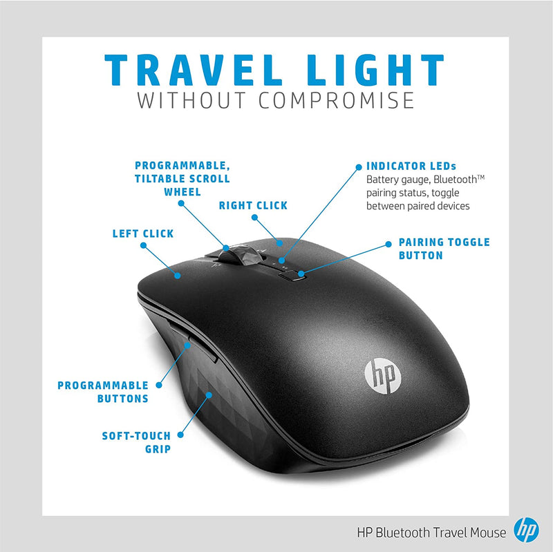 HP Bluetooth Travel Mouse (6SP30AA)