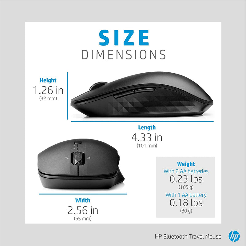 HP Bluetooth Travel Mouse (6SP30AA)