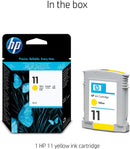 HP 11 Yellow Original Ink Cartridge, C4838A
