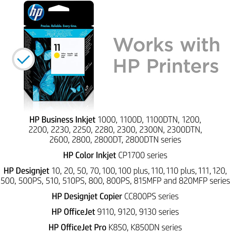 HP 11 Yellow Printhead, C4813A