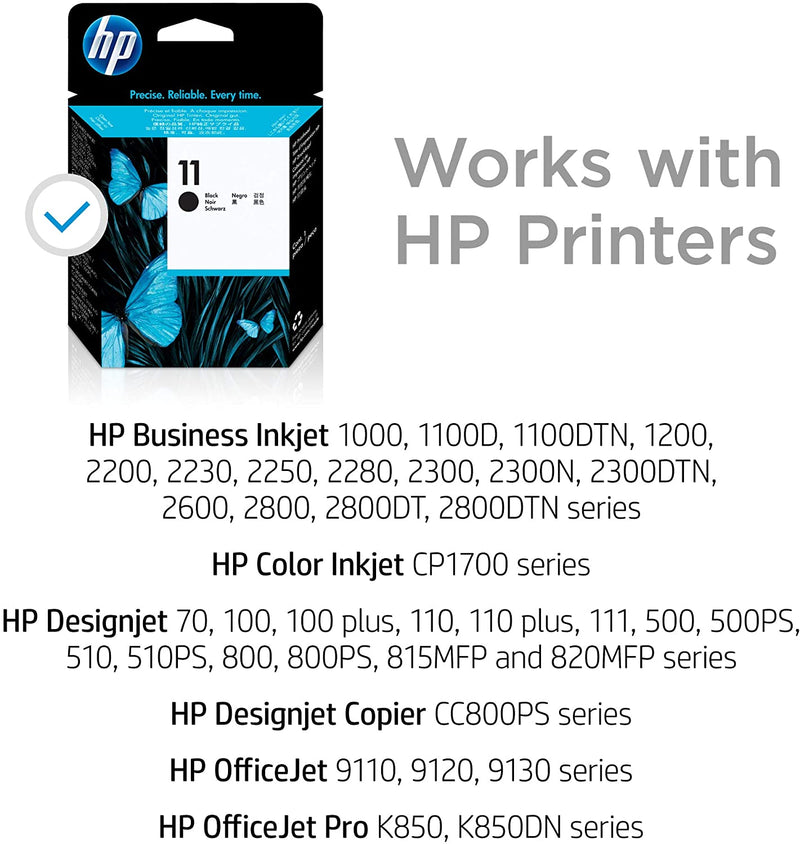 HP 11 Black Printhead, C4810A