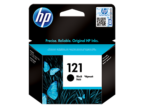 HP 121 Black Ink Cartridge (CC640HE)