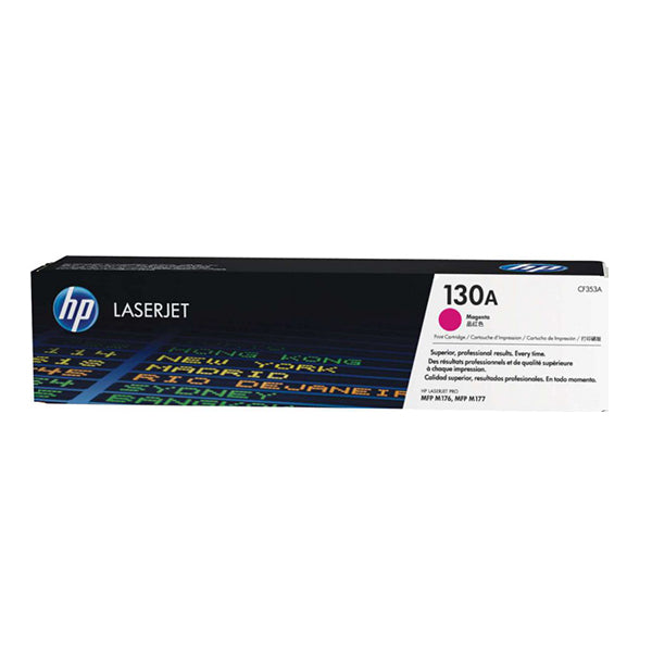 HP 130A Magenta Original LaserJet Toner Cartridge (CF353A)