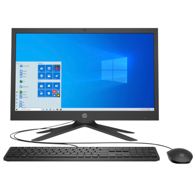 HP 200 G4 22 AI0 Computer (55L49ES)- 21.5" Inch Display, 10TH Generation Intel Core i3, 4GB RAM/1TB Hard Disk Drive