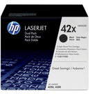 HP 42X High Yield Black Original LaserJet Toner Cartridge, Q5942X