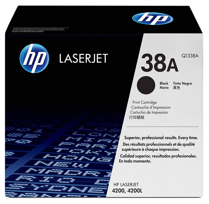 HP 38A LaserJet Black Print Cartridge (Q1338A)
