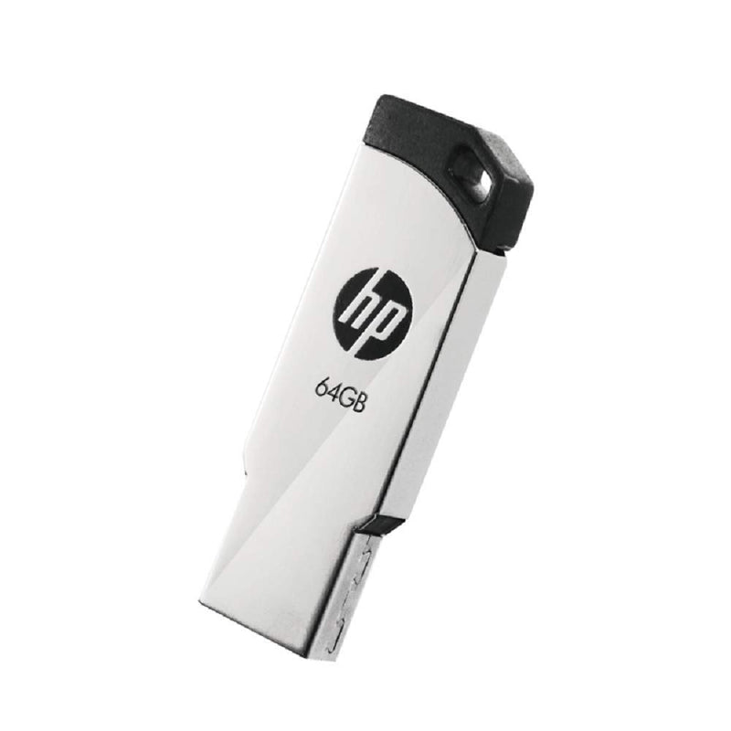 HP 64GB Metallic Flash Drive – (HPFD236W64)