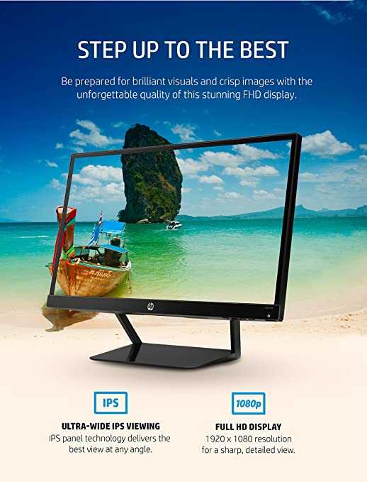 HP Pavilion Monitor (V1M69AA)- 32″ Inch Display, FHD, VGA And HDMI Port