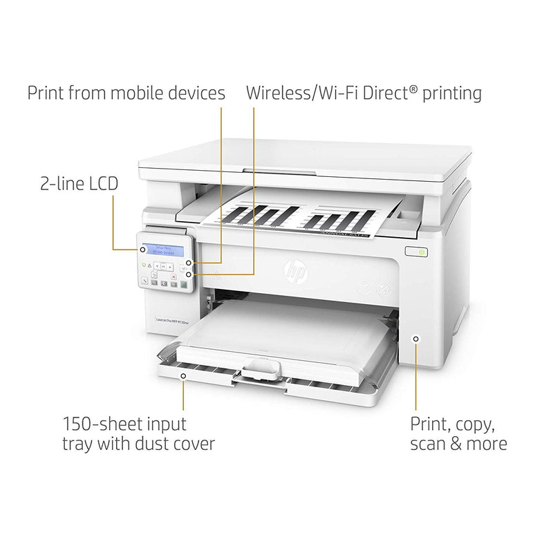 HP LaserJet Pro MFP M130nw Printer - G3Q58A