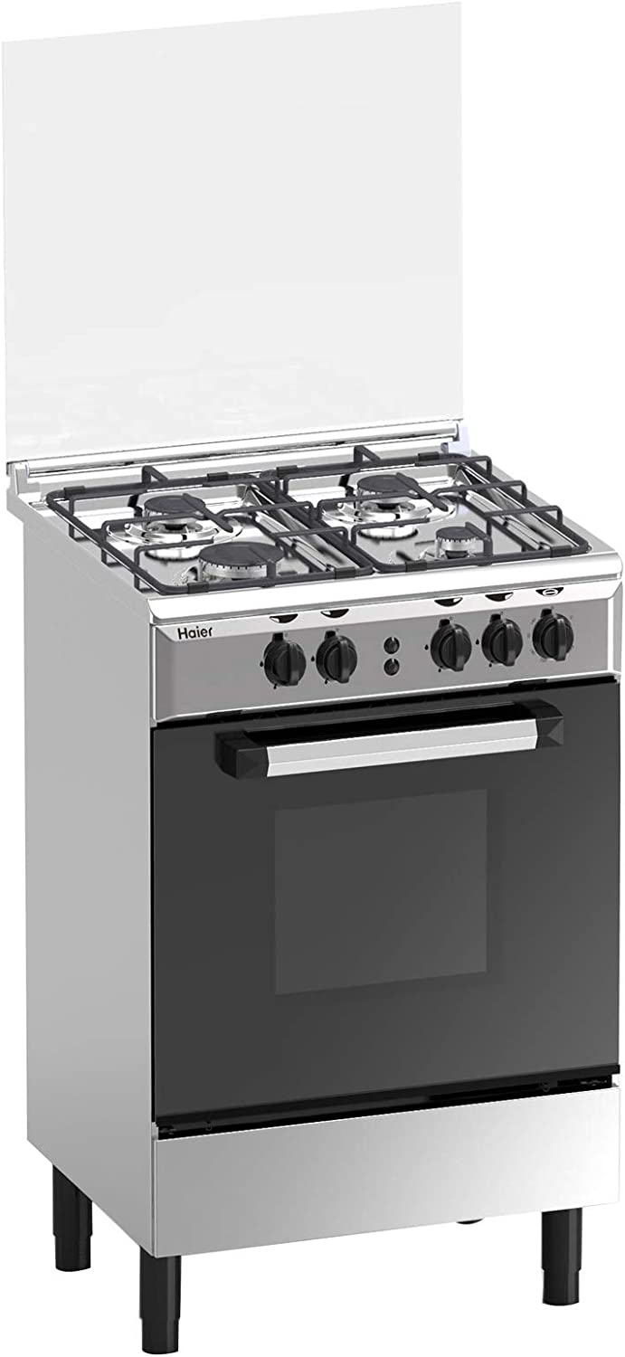 Haier ECR1040EGSB 50 X 60 4 Burners Gas Cooker With Oven