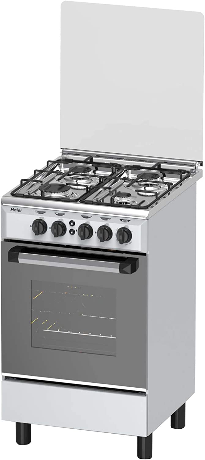 Haier ECR1040EGSB 50 X 60 4 Burners Gas Cooker With Oven