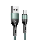 USAMS US-SJ450 U55 Micro Aluminum Alloy Braided Charging & Data Cable(SJ450ZJ01)