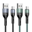USAMS US-SJ449 U55 Type-C Aluminum Alloy Braided Charging & Data Cable(SJ449ZJ01)