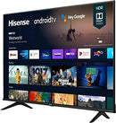 Hisense (65A6G) 65" Inch 4K Ultra HD VIDAA Smart TV with Alexa Compatibility