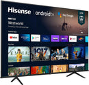 Hisense (75A6G) 75" Inch 4K UHD Smart TV With Alexa Compatibility, VIDAA OS, Bluetooth