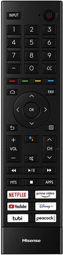 Hisense (75A6G) 75" Inch 4K UHD Smart TV With Alexa Compatibility, VIDAA OS, Bluetooth