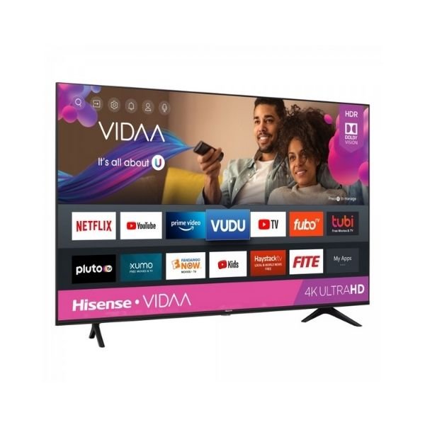 Hisense (85A7100) 85" Inch 4K UHD VIDAA OS Smart Tv With Bluetooth , WiFi, HDR
