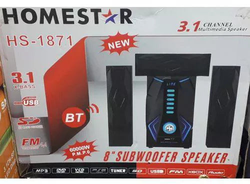 Homestar HS-1871, 3.1 Channel Subwoofer Speaker
