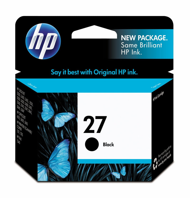 HP 27 Black Ink Cartridge (C8727A)