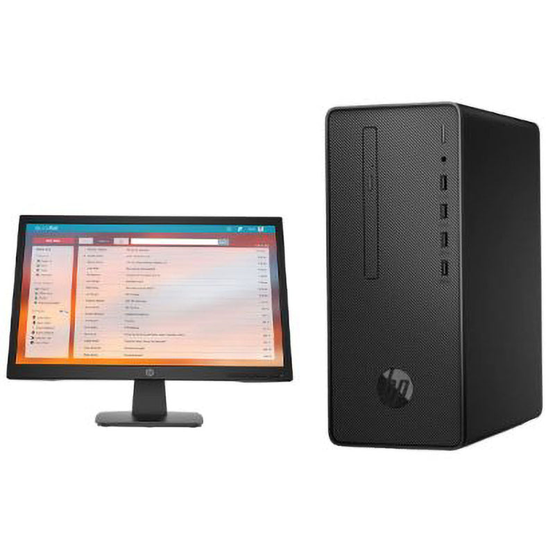 Hp Pro 300 G6 Mt Desktop Computer (294U7EA-T)- 21.5" Inch Display, 11TH Generation Intel Core i5, 4GB RAM/1TB Hard Disk Drive