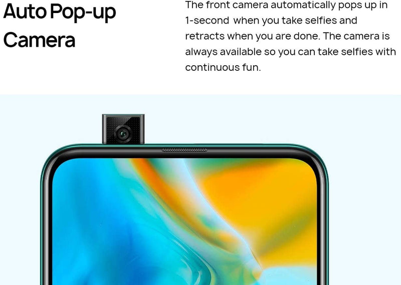 Huawei Y9 prime 2019 Smartphone RAM: 4GB, Storage: 64GB