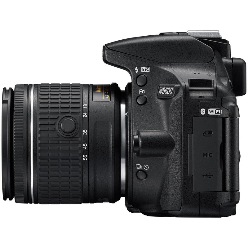 Nikon D5600 DSLR Camera with 18-55mm Lenses + Bag
