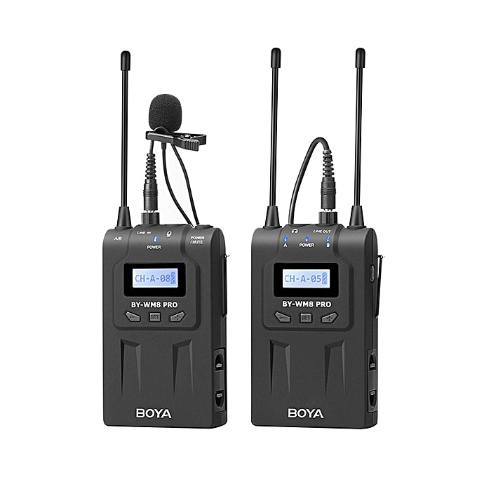 Boya BY-WM8 Pro-K1 UHF Dual Channel Microphone