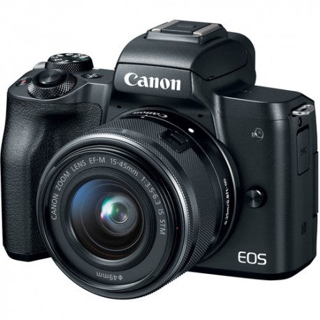 Canon EOS M50 Mirrorless Digital Camera with 15-45mm Lens