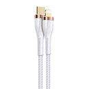 USAMS US-SJ489 U64 PD 20W USB-C / Type-C to 8 Pin Aluminum Alloy Fast Charging Data Cable, Length: 1.2m(SJ489USB01)