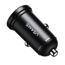 USAMS US-CC114 C20 2.4A Mini Dual USB Car Charger(CC114TC01)
