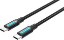 Vention Type-C (USB-C) 2.0 Male to USB-C Male Cable 2M Black (VEN-COTBH)