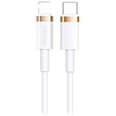 USAMS US-SJ489 U64 PD 20W USB-C / Type-C to 8 Pin Aluminum Alloy Fast Charging Data Cable, Length: 1.2m(SJ489USB01