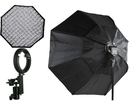 Off Camera Flash Softbox Pro 48" Octagon For Nikon & Canon Flashes LBW8120GD