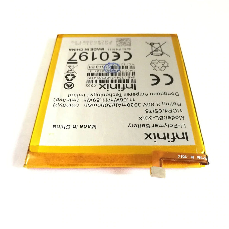 Infinix Zero 3 (X552) Smartphone Replacement Battery (BL-30SX) (BL-30IX)