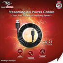 Itel 1M ICD-21, 2A Fast Charging Data Cable