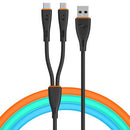 Itel Dual 1 Meter ICD-X21 Micro-USB Cable