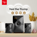 Itel 2.1 Multimedia Speaker ITL-2425 FSB-D Sub Woofer