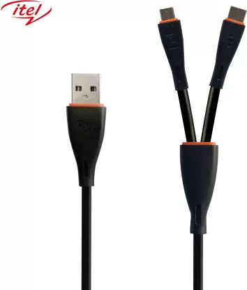 Itel Dual 1 Meter ICD-X21 Micro-USB Cable