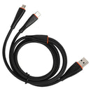 Itel Dual 1 Meter ICD-X21 Micro-USB Cable