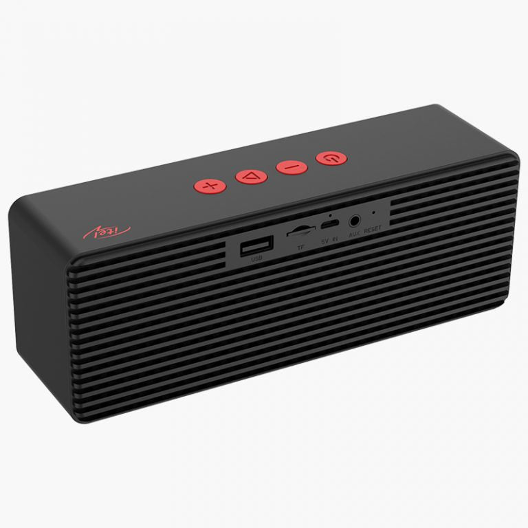 Itel IBS-10 Bluetooth Speaker - Playback time: 5 hours, Huge Stereo Sound, Battery Capacity: 1800mAh, Charging Time: 3 Hours