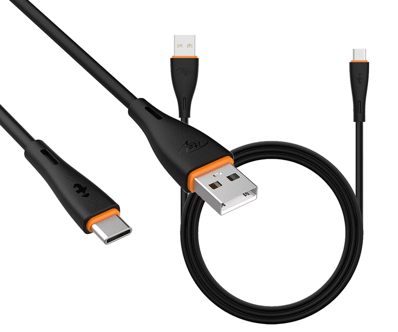 Itel ICD-C21 1M Charging USB Type C Cable with High-Speed Data Transfer