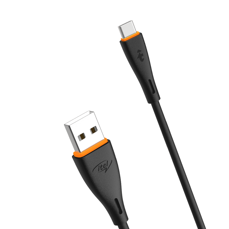 Itel ICD-C21 1M Charging USB Type C Cable with High-Speed Data Transfer