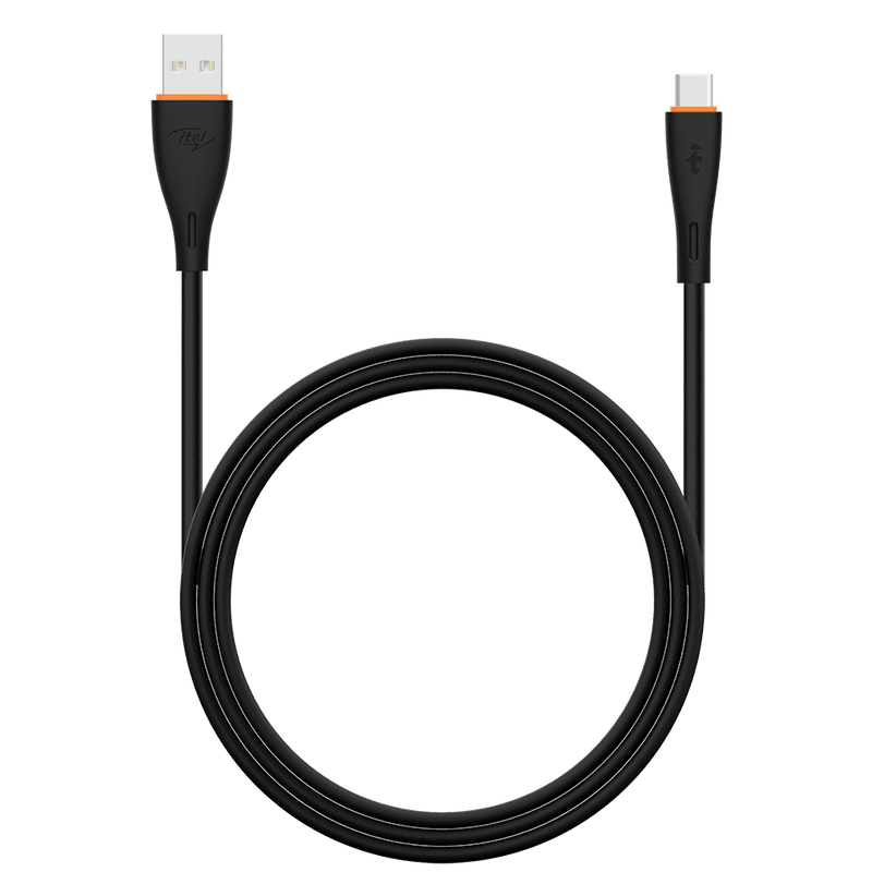 Itel ICD-C21 1M Charging USB Type C Cable with High-Speed Data Transfer