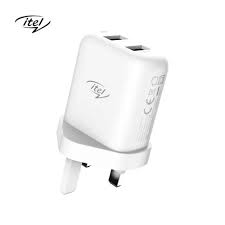 Itel UK ICW101UM Dual USB Port 2A Fast Charger