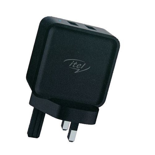 Itel UK ICW101UM Dual USB Port 2A Fast Charger