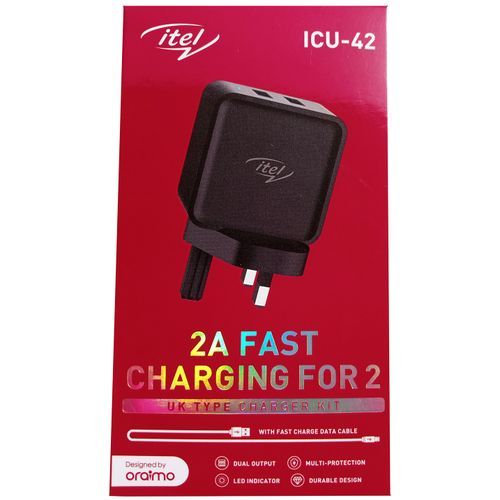 Itel ICU- 42 Adapter 2A Fast Charger