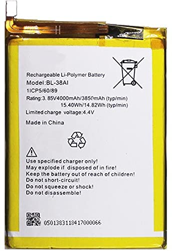 Itel P32, P13 Smartphone Replacement Battery (BL-38AI)